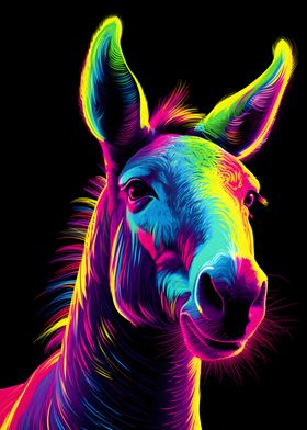 Neon Donkey