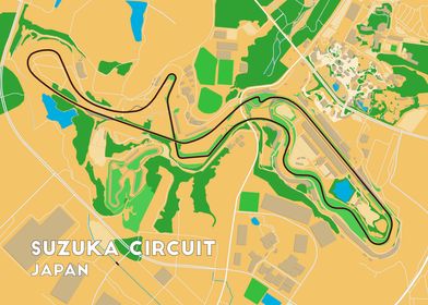 Suzuka Circuit in Japan