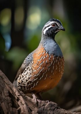 Lovely quail