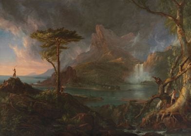 Thomas Cole A Wild Scene