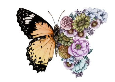 Butterfly In Bloom