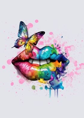 Butterfly Splash Lip