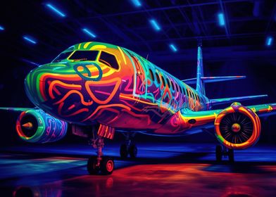 plane neon