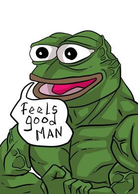 pepe feeling good