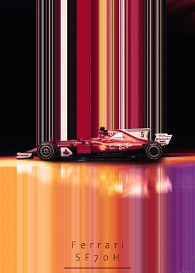 Ferrari SF70H F1 Car