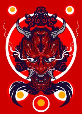 oni mask fantasy