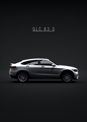 GLC63 S AMG Coupe 2020 Whi