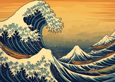 Great japanese wave