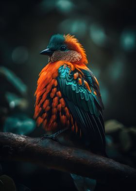 Stunning bird