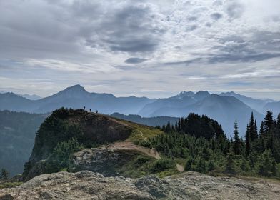 View from Mt Dickerman
