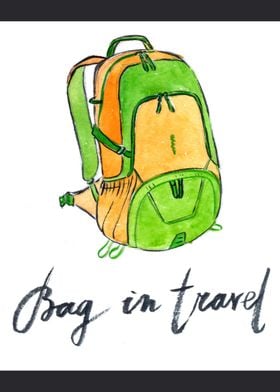 Bag in travel