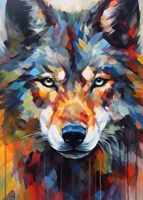 Wolf Paintings