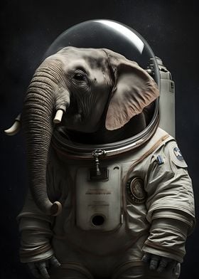 Astronaut Elephant 