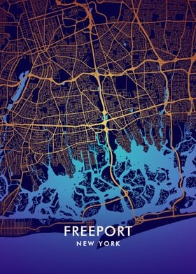 Freeport New York Map