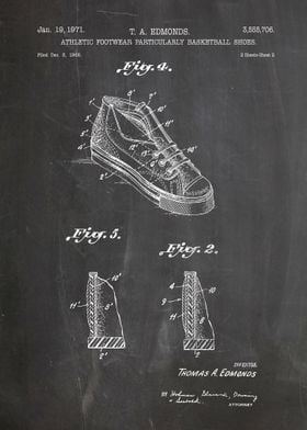 Basketball shoe patent 