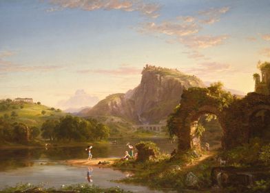 LAllegro 1845 Thomas Cole