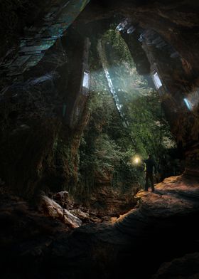 Scifi Cave