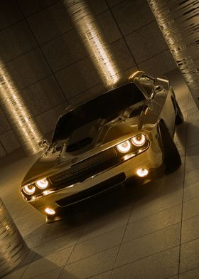 Gold Car