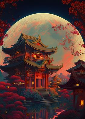 Night Japan House