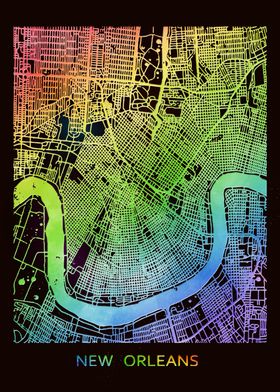 New Orleans City Map