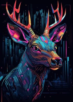 Enchanting Glow Light Deer