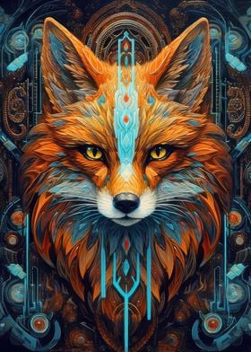 Neon Tribe Fox