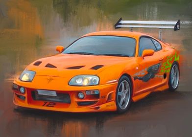 supra mk4 ff on painting