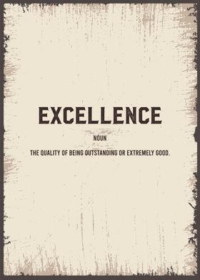 excellence definition