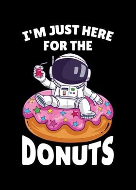 Here For The Donuts