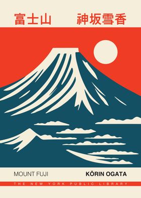 Mount Fuji Japan Poster