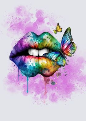 Butterfly Splash Lip