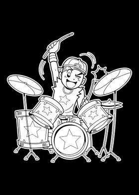 Drumming Drummer