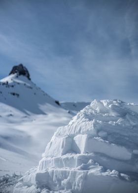 Igloo in the Alps