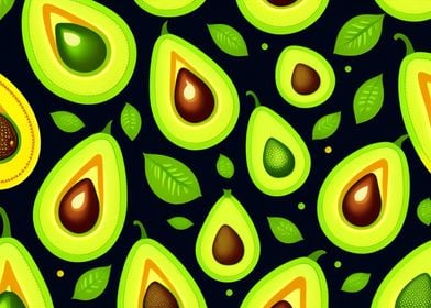 Avocado pattern