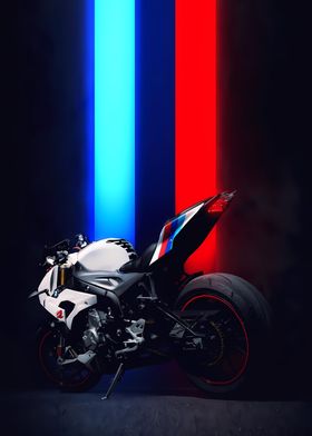BMW Motorcycle poster