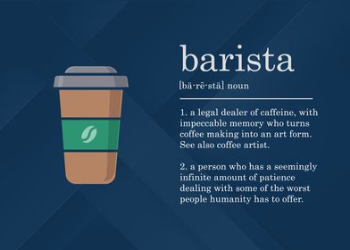 Funny Barista Definition