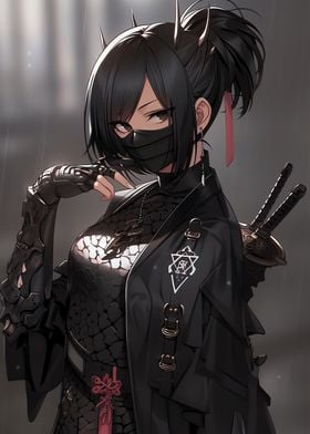 Cyberpunk Fantasy Girl 