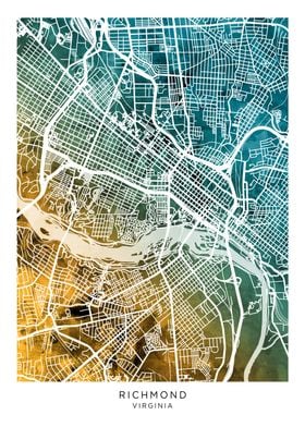 Richmond Virginia Map