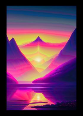 Mountains Sunset