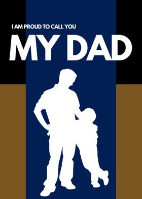 Fathers Day Poster Dad