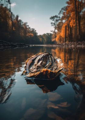 Plump oyster