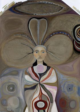 Rabbit Totem Woman