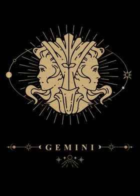 Gemini zodiac sign 