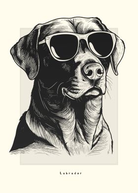 Labrador Illustration