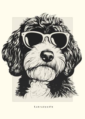 Labradoodle Illustration