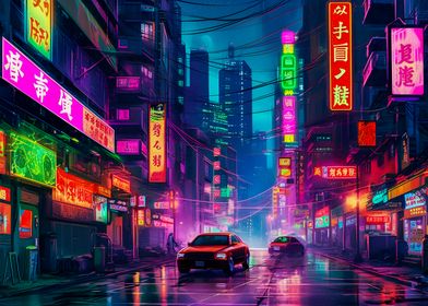 Night City Landscape