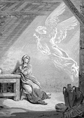 The Annunciation by Dore