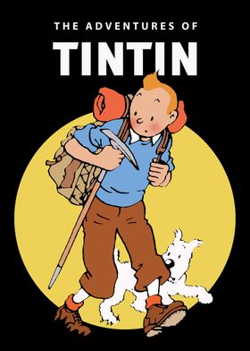 tintin comics retro