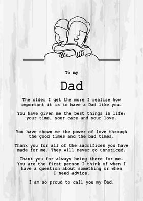 To My Dad