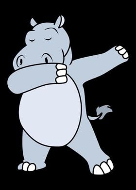 Dabbing Hippo